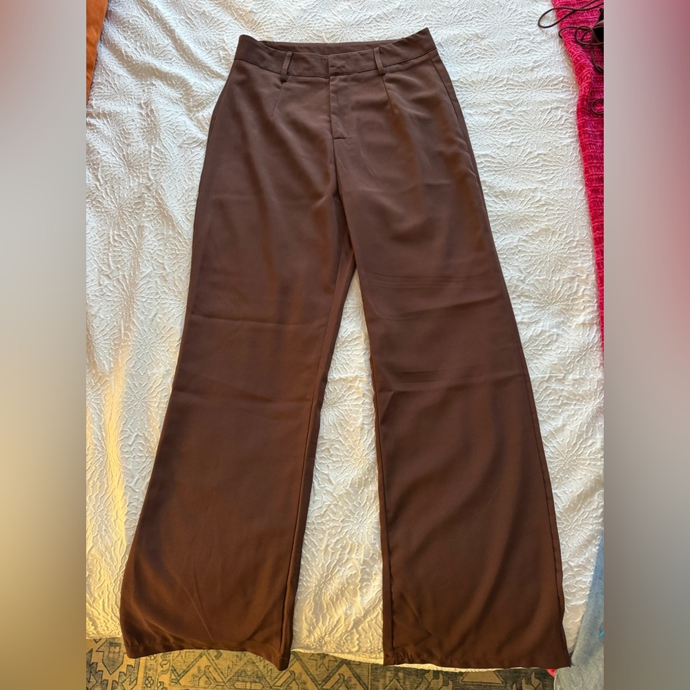 Elegant Brown Women's Pants
